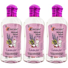Konicare Minyak Telon Oil Plus, 60 Ml (Pack of 3)