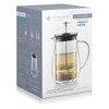 Teabloom Louvre Insulated Glass Tea Press - 34 OZ (4