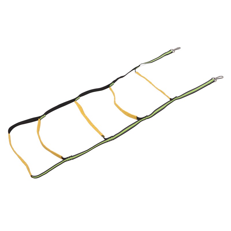 Boat Rope Ladder Portable 5 Step Folding Marine Rope Ladder