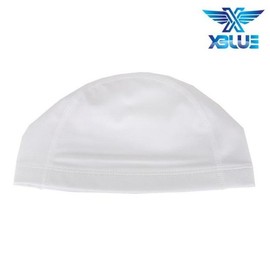 XBLUE Cotton Mesh Swim Cap White B122730 Spandex Swim Cap / XBLUE 천수모 메쉬수모 화이트 B122730 스판수영모자