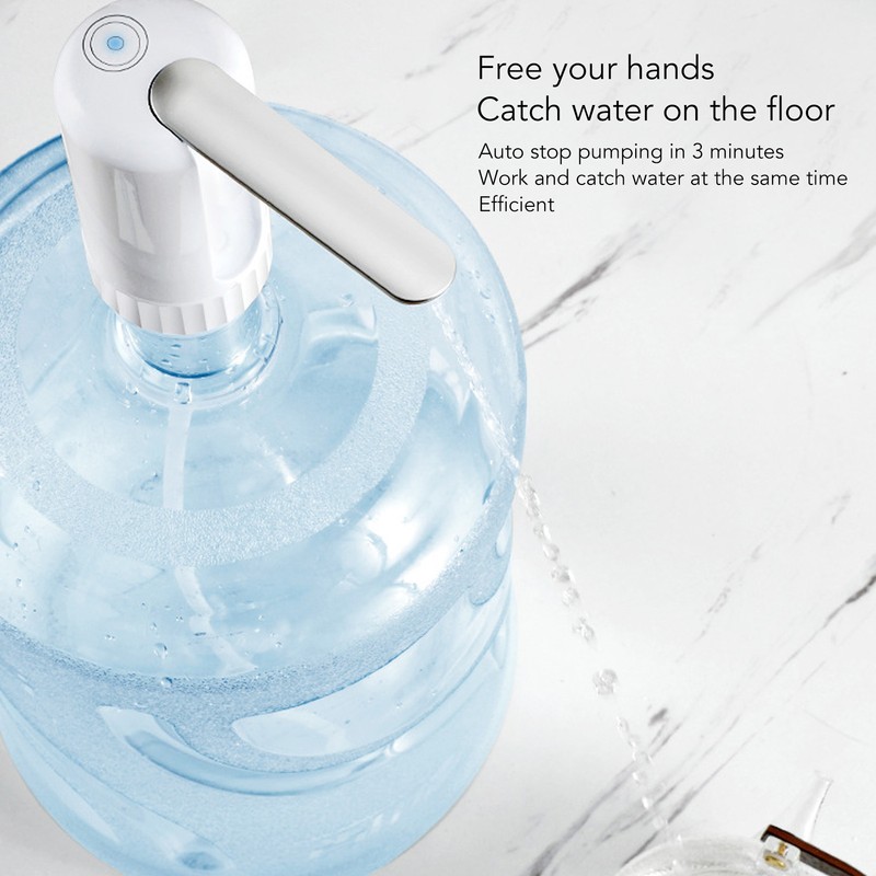Electric Water Dispenser Portable USB Rechargeable Powerful Motor Quiet Automatic