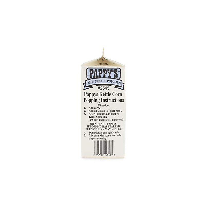 Snappy Gold Medal Pappy's Kettle Corn Popcorn Mix, 3.25 Lb