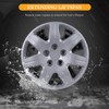 AUTOFREE AUTOFREE 16 Silver Lacquer Hubcaps for 2006-2011 Honda Civic