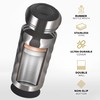 Premium Wine Chiller - 750ml Stainless Steel Bottle Cooler, Double-Walled