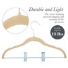 Simplify 24 Pack Children's Velvet Hangers | Durable | Lightweight