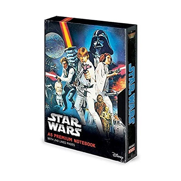 Star Wars Premium A5 Notebook A New Hope VHS