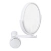 Wall Mount Makeup Mirror 360 Degree Rotation Clear Undistorted Single