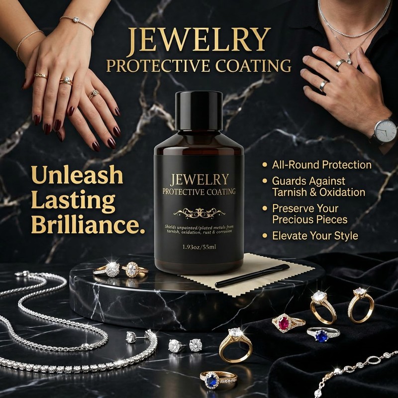 GENLEXON 55ml Jewelry Protective Coating & Sealant – Long-Lasting Tarnish