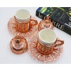 HeraCraft Turkish Coffee Cups (Ak-RoseGold)