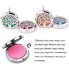 Aromatherapy Essential Oil Diffuser Necklace 316L Stainless Steel Locket Pendant