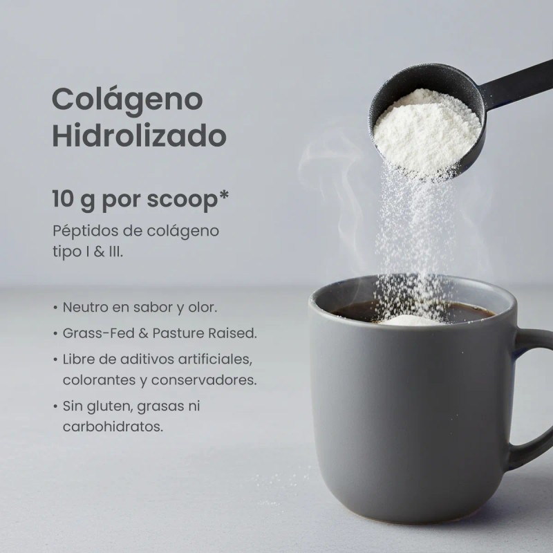 Colágeno Hidrolizado Entera Pharma 500g Colageno Polvo Sabor