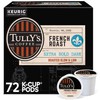 Tully's Coffee French Roast Keurig Single-Serve K-Cup Pods, Dark Roast