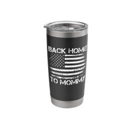 Back Home To Mommy Funny Political Election 2024 Voting Stainless Steel Insulated Tumbler