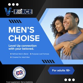 V-Force MAX 40 Tablets – Herbal Formula for Energy & Focus – Supports Active Lifestyles, Alertness & Readiness