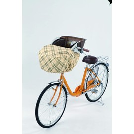 川住製作所(Kawasumi Seisakusyo) 自転車 チャイルドカバー ラージ KW-460L ベージュチェック