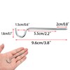 Sumnacon Curtain Rod Support for Wall 8 Pcs Single Curtain