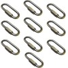 ECUDIS 10 Pack Heavy Duty D Shape Chain Locking M6
