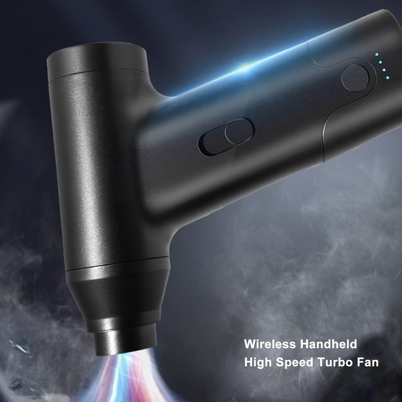 Mini Turbo Jet Fan Handheld High Power Aluminium Alloy Multifunctional