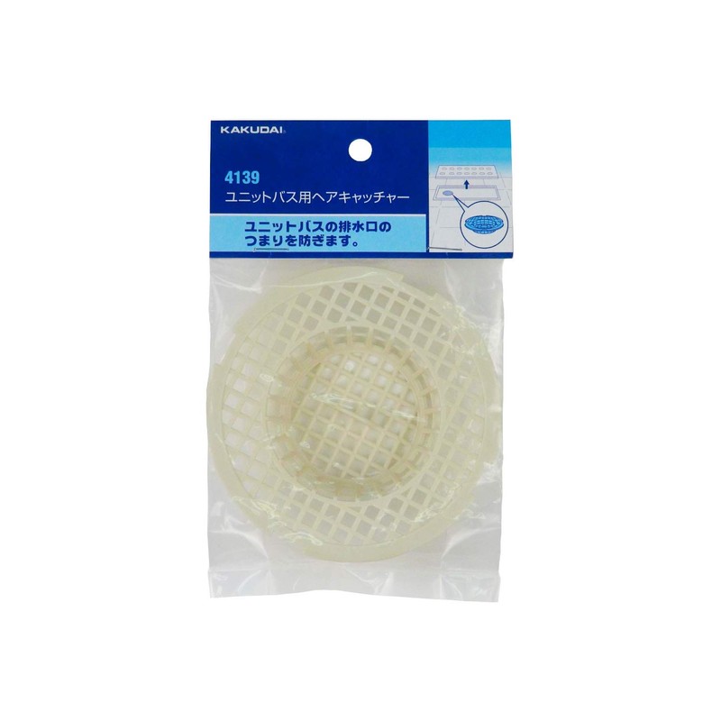Kakudai Hair Catcher 4139 White