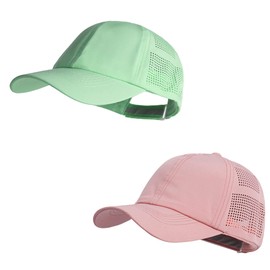 Women Quick Drying Baseball Cap Sun Hats Mesh Lightweight UV Protection for Outdoor Sports - Multiple Colors