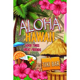 Schatzmix Tin Sign Wall Decoration 20 x 30 cm Tiki Bar Aloha Hawaii Decorative Sign