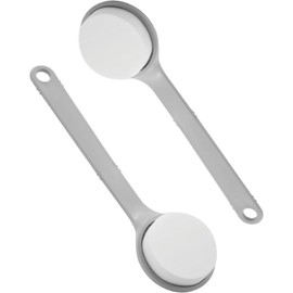 BNREOZA Pack of 2 Back Scrubber, Back Bath Brush, Back Cream Aid, Back Cream Applicator, Long Handled Back Brush, Shower Back Brush for Women, Men