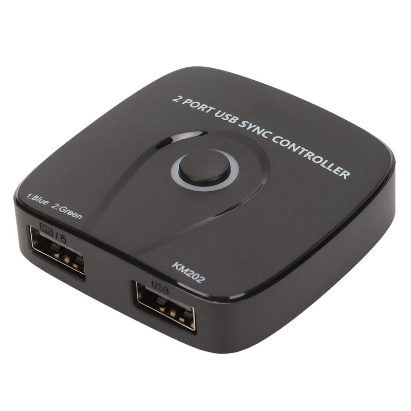 2 in 1 USB Switch Selector Multifunctional Stable Transmission KM