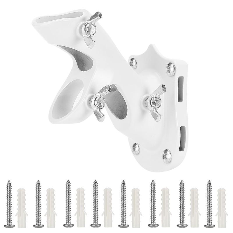 UNCO Aluminum Flag Pole Holder, Heavy Duty Aluminum Mount, Flag