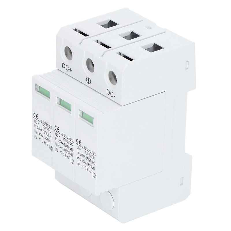 DC 1000V 40KA Surge Protector Arrester Protective Device for Photovoltaic