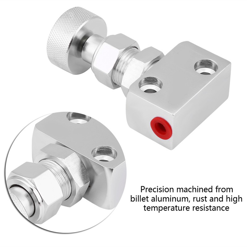 Screw type Aluminum Brake Proportion Valve Adjustable Prop Brake Bias