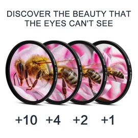 Fotover 72 mm Lens Filter Kit: UV CPL Polarisation Adjustable ND Filter ND2-ND400 Close-up Lens Filter Set +1, +2, +4, +10 Lens Hood Grey Card Compatible DSLR Camera