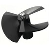 Viefow 9995266-R1（Black） Impeller with Screw Replacement for Premier/M200/M400/M500/CC/DX6 Robotic Pool