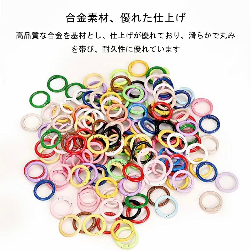 Card Rings Slings, 40 Pcs Snap Rings 17mm Inner Diameter