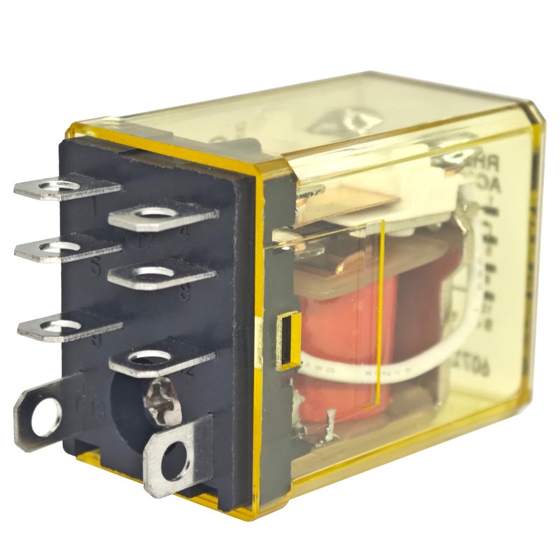 RH2B-UAC110-120V Power Relay 110/120VAC 10A DPDT Plug-in VAC Coil