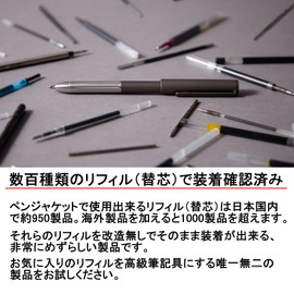 Deff Dief Refill Pen Jacket Converts Into Premium Writing Instruments with Refill - Sapphire Navy