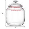 Goaste 135oz Acrylic Cookie Jar with Lid, Airtight Candy Jar