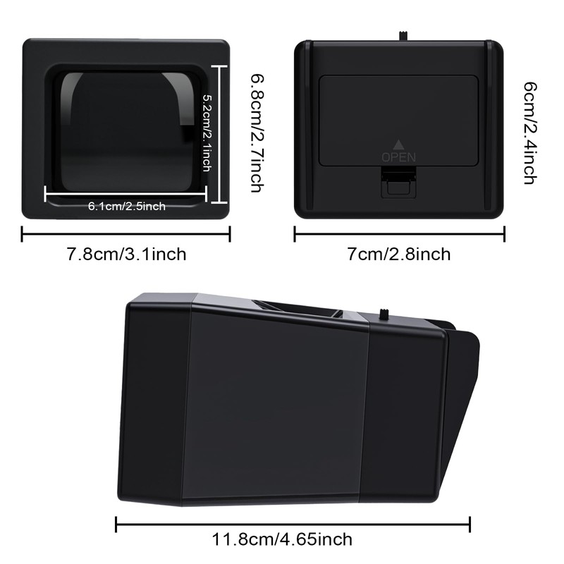 35mm Slide Viewer, 2X Magnification Slide Viewer for Viewing 35mm