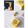 HIGHAWK Pump Bottle Soap Dispenser Refill Bottle Cute Ceramic Bathroom
