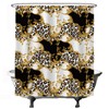Ulticool Shower Curtain - Panther Leopard Chic - 180 x