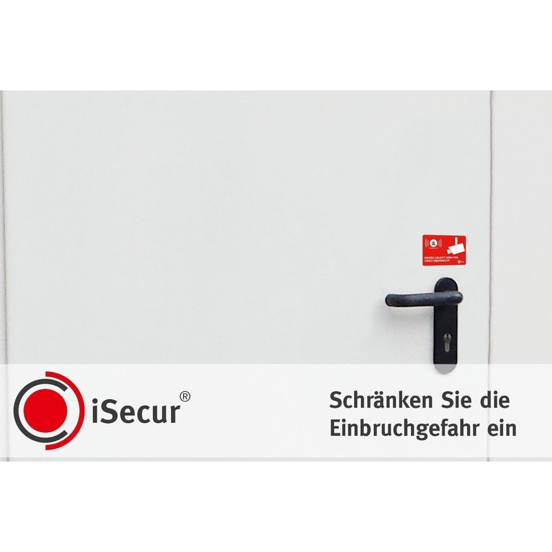 5 Stickers for Video Surveillance and Alarm System I hin_085