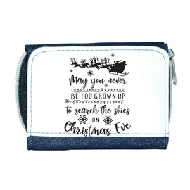 May You Never be Too Grown up to Search The Skies on Christmas eve [ACB] Stylish Ladies Purse
