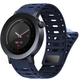 Compatible with CMF Watch 3 Pro Bands, New Sweat-Proof Sport Silicone, Breathable Unisex Strap Compatible with CMF Watch Pro 1, 2, 3 Pro Smartwatch (Blue, 22mm size band)
