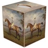 Marye-Kelley TB8606-The Race Horse Tissue Box Cover