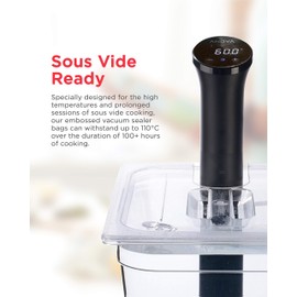 SousVideTools SVT-07001 28cm x 6m Vacuum Sealer Rolls (Pack of 2 rolls)