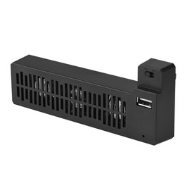Cooling Fan for One X, External USB Cooler System Cooler with 3 Cooling Fans for One X Gaming Console (Black)