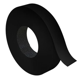 ZYJT Melamine Edge Banding, 3/4 inch x 25ft roll of Veneer Black Edge Banding Pre-glued, Real Wood Tape for Cabinet Repair & Furniture Restoration