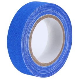 QILIMA Blue Gaffer Tape Black Light UV Reactive Fluorescent Spike Tape, Multipurpose Luminous Colored Tape for Room Decoration Neon Blue