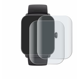 brotect 3D Curved Screen Protector Matte compatible with Hama Smartwatch 6010 (2 Pack) - Full Screen Coverage