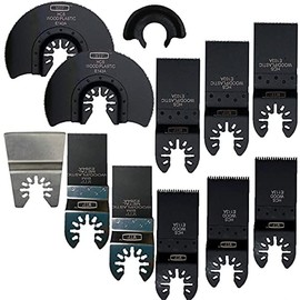 MTP 11 +1 Saw Blade Oscillating Multi Tool Compatible for Dremel MM40 MM45 Quick-Lock amp Multi-max with Adapter