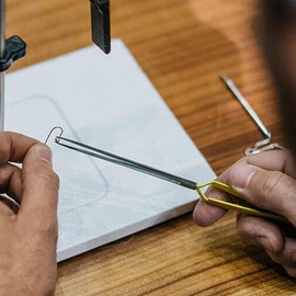 Loon Ergo D Loop Tweezers - Black